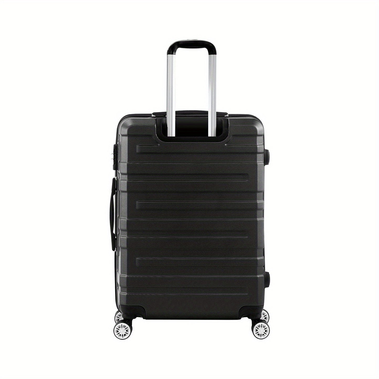 Suitcase with wheels - Travel TSA Lock - Hard Case Black